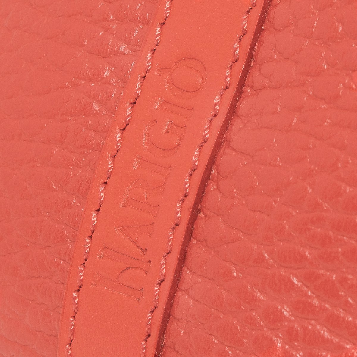 Portamonete donna vera pelle, borsello rosso chiusura a molla