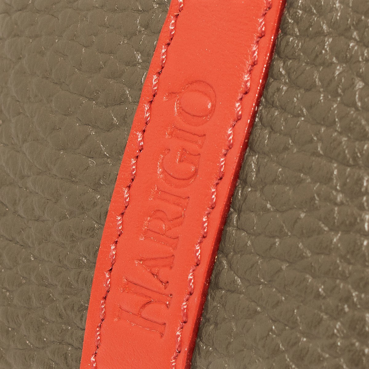 Portamonete vera pelle donna, borsello verde rosso chiusura a molla