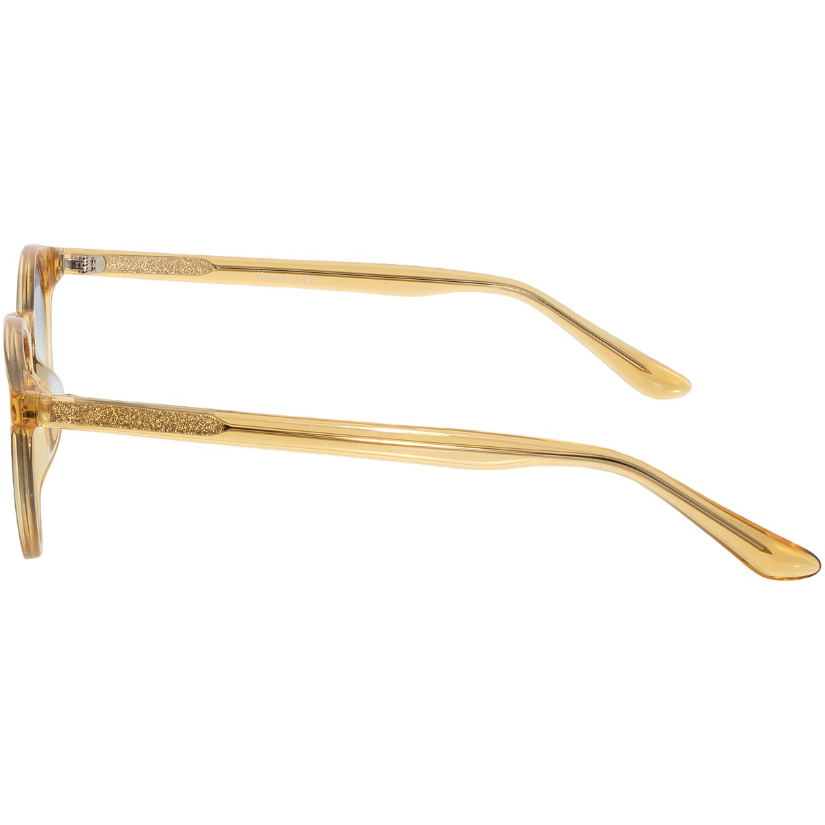 Occhiali da sole unisex marrone trasparente, filtri azzurri sfumati